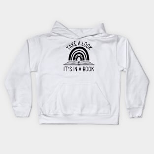 Take A Look It’s In A Book Kids Hoodie